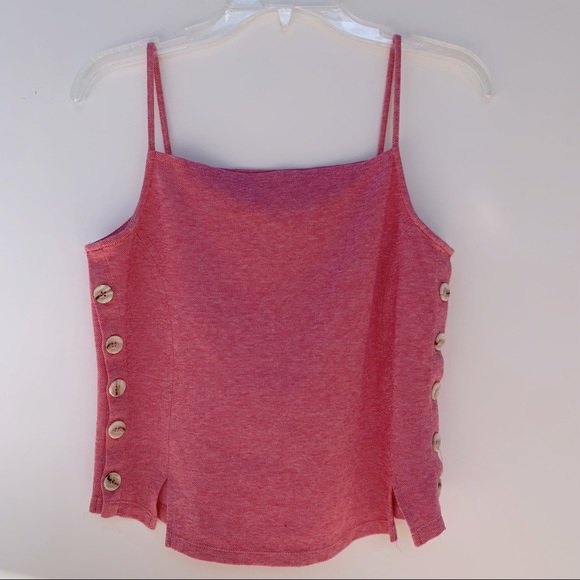 Anthropologie Meadow Rue Pantego Side Button Tank - Picture 6 of 15